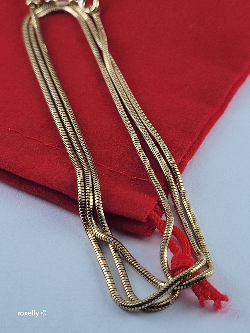 Milor 14K Yellow Gold Adjustable Flexible Necklace, Solid Gold – Made in Italy